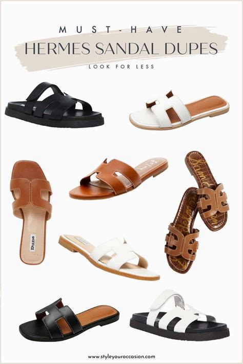 dupe sandals hermes|Hermes dupe sandals primark.